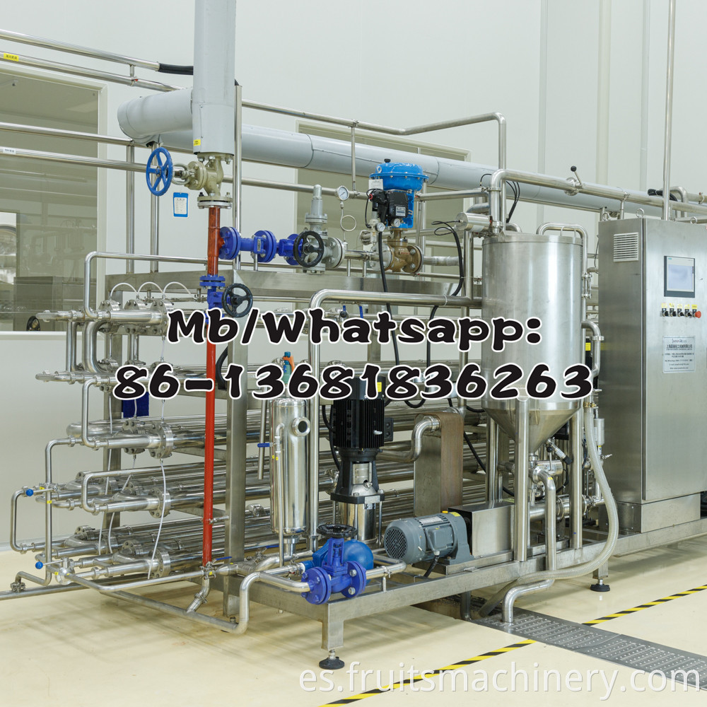 Food industry tubular sterilizer high temperature sterilizer